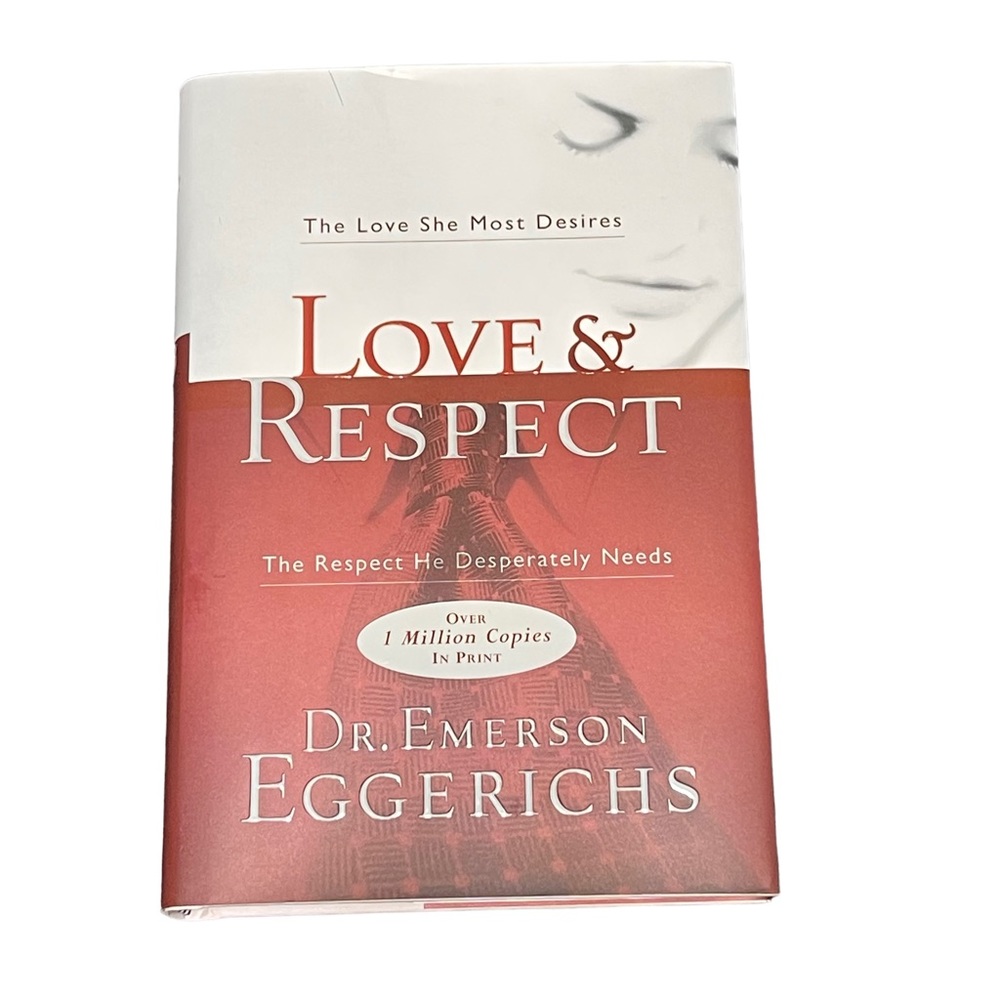 Love & Respect Hardback Marriage Relationship Book by Dr. Emerson Eggerichs
